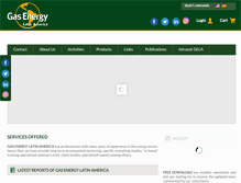 Tablet Screenshot of gasenergyla.com